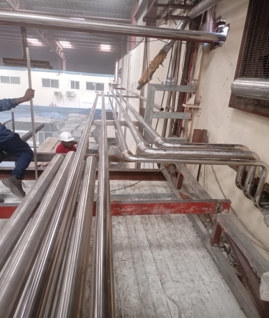 Industrial Piping System