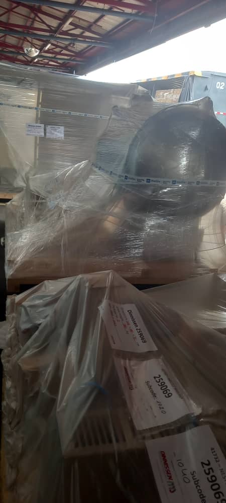 Component wrapping preparation for high-purity use