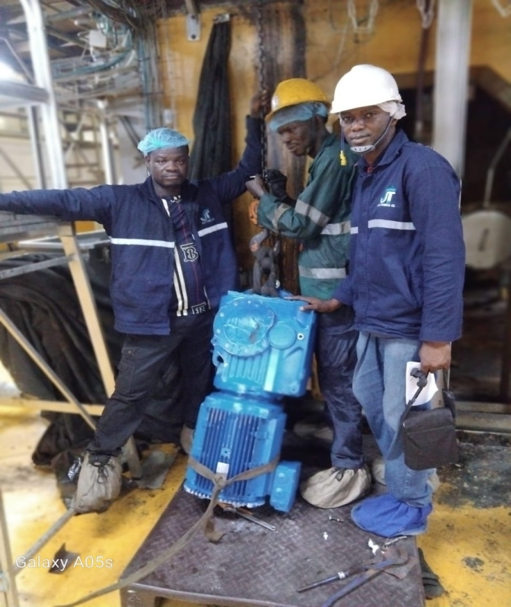 Jelly Technical Co. engineers on site